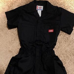 Black Dickies Suit Romper 